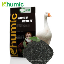 Khumic 85 feed grade for cattle fish chicken feed additives organic pure sodium humate